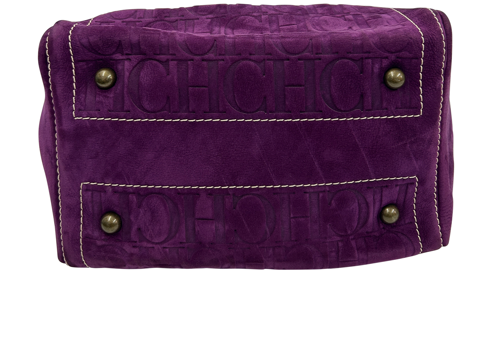 Andy Small, 290&euro;, Bolso, Morado, Cuero - Ante, Vista superior